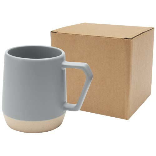 Mug promotionnel mat 300ml céramique Dolce Gris